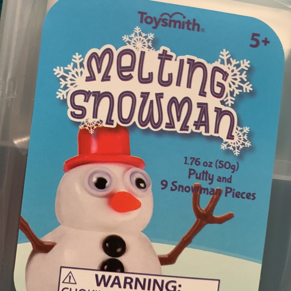 Melting snowman